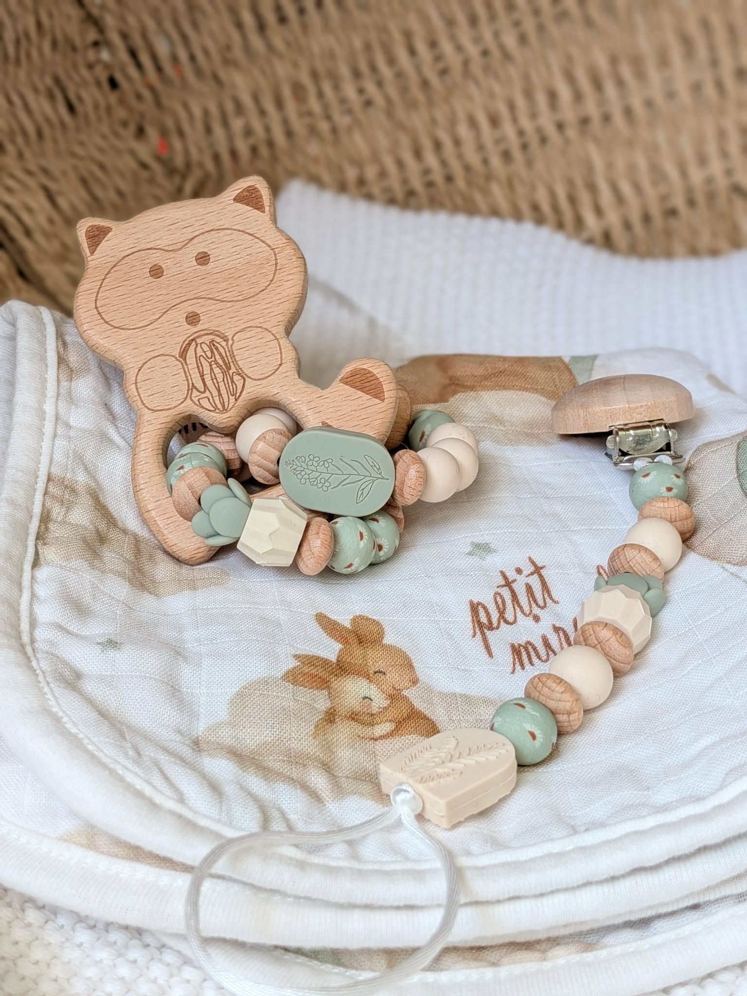 Jouet de dentition raton succulent