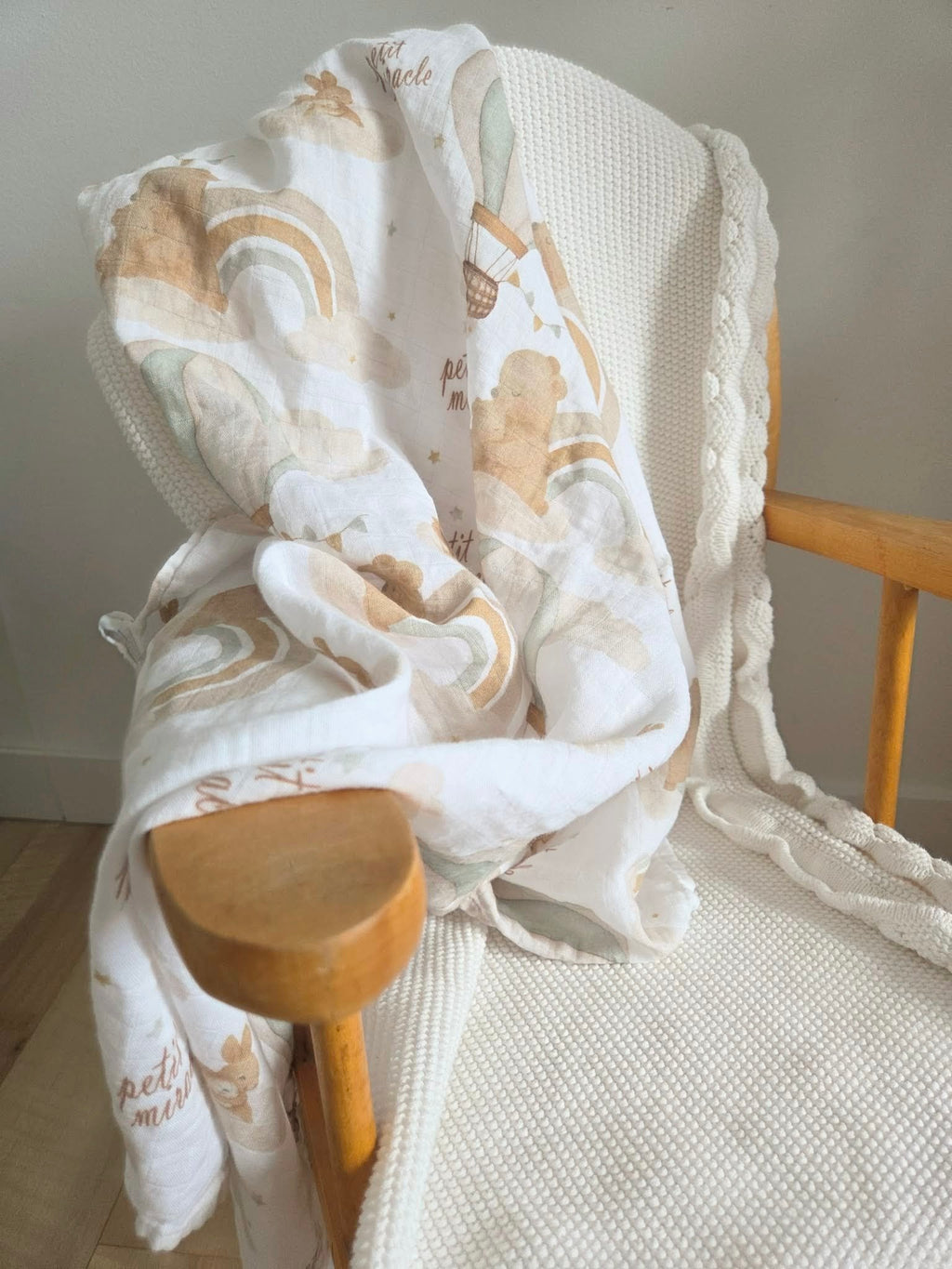 Doudou mousseline petit miracle