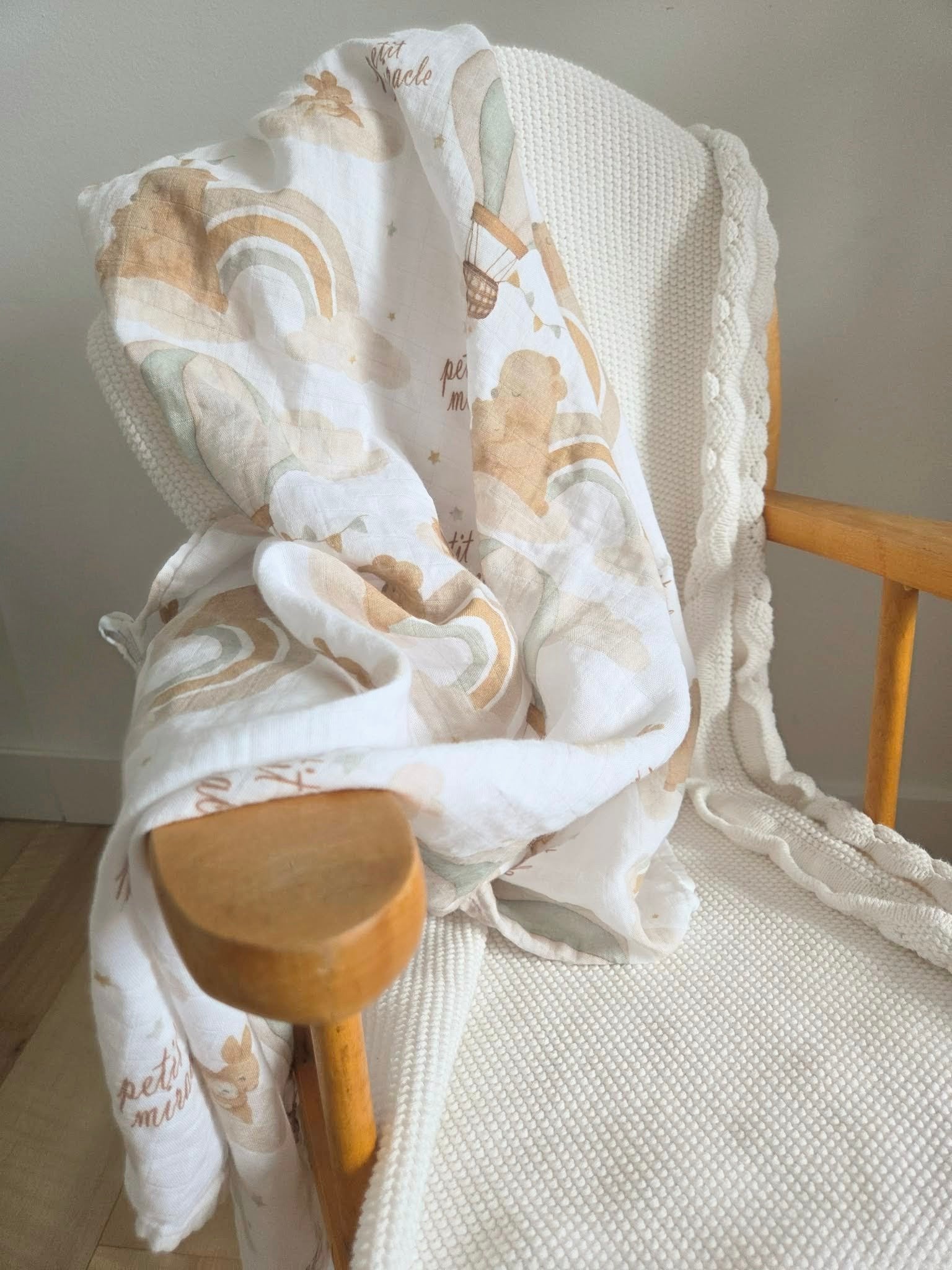 Doudou mousseline petit miracle